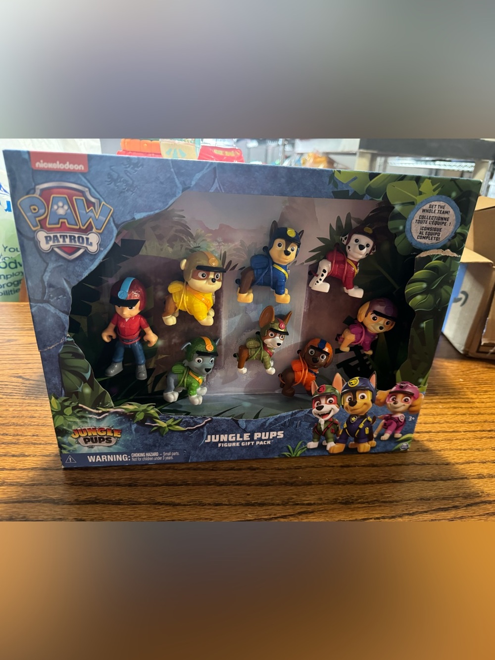 Paw patrol NEW NWT NIB Jungle Pups Figure Gift Pack - Multicolor Kids Toy Set